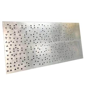 Panel de aluminio perforado
