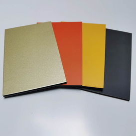 Hojas de panel compuesto de aluminio para la construcción